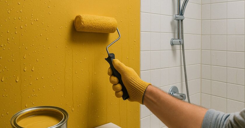 Waterafstotende verf badkamer: dé gids voor duurzame muren en plafonds