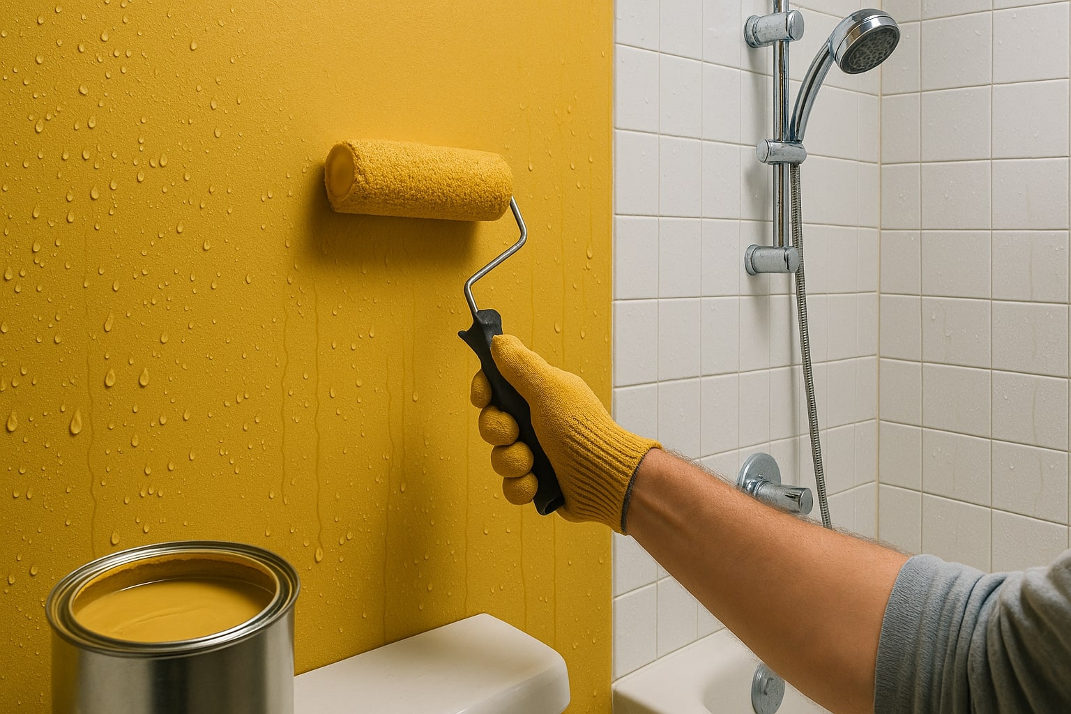 waterafstotende verf badkamer, waterafstotende verf