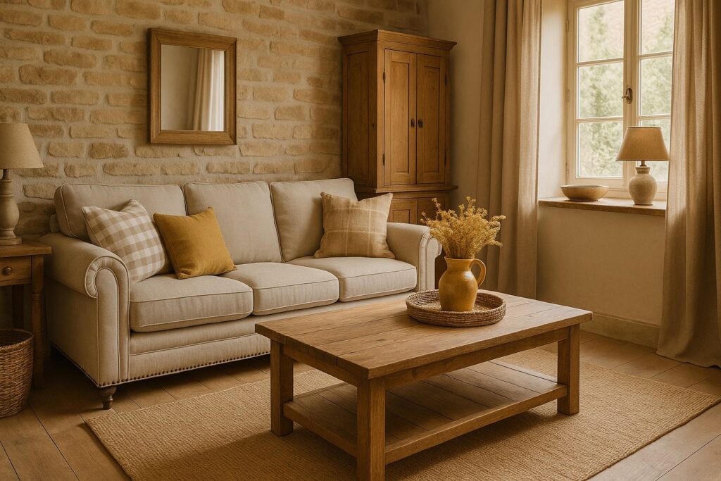 landelijk interieur