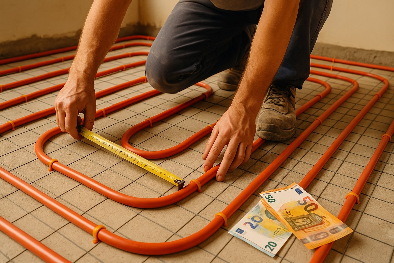 vloerverwarming aanleggen kosten, vloerverwarming
