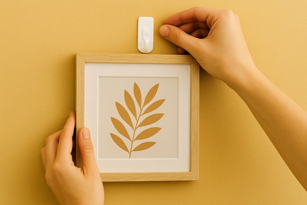 ophangen zonder boren, ophangen