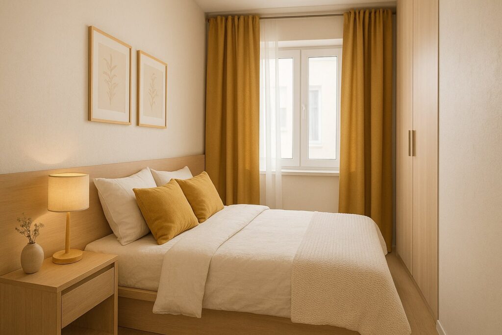 kleine slaapkamer inrichten