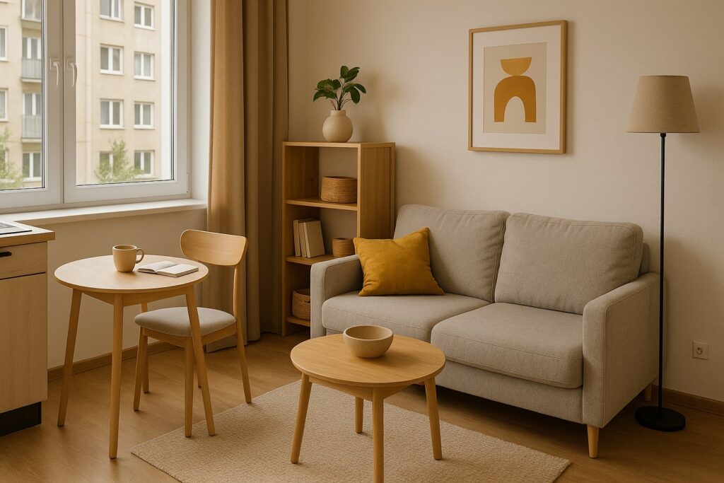 klein appartement inrichten