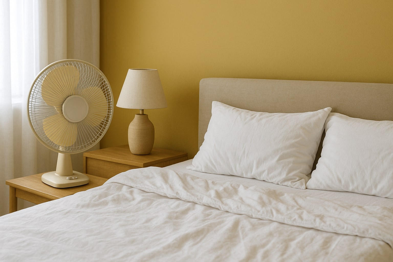 slaapkamer koelen zonder airco