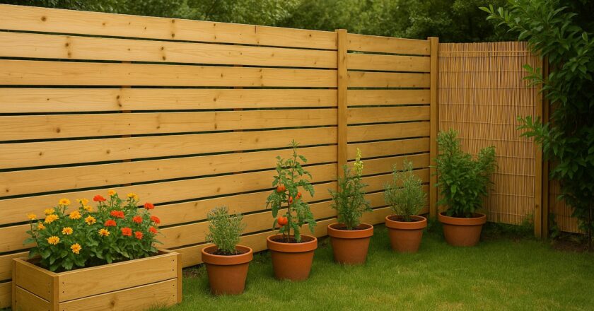 Goedkope schutting ideeën: creatieve oplossingen voor een stijlvolle tuin