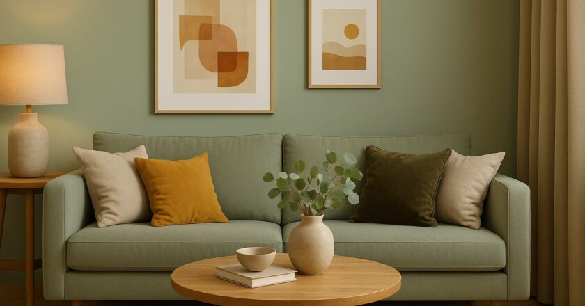 Saliegroen combineren: de zachte kracht van natuurlijke harmonie in je interieur