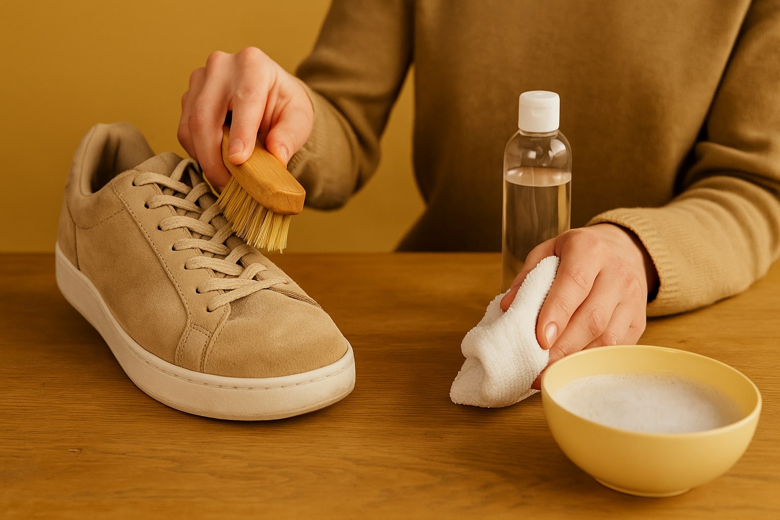 schoenen schoonmaken