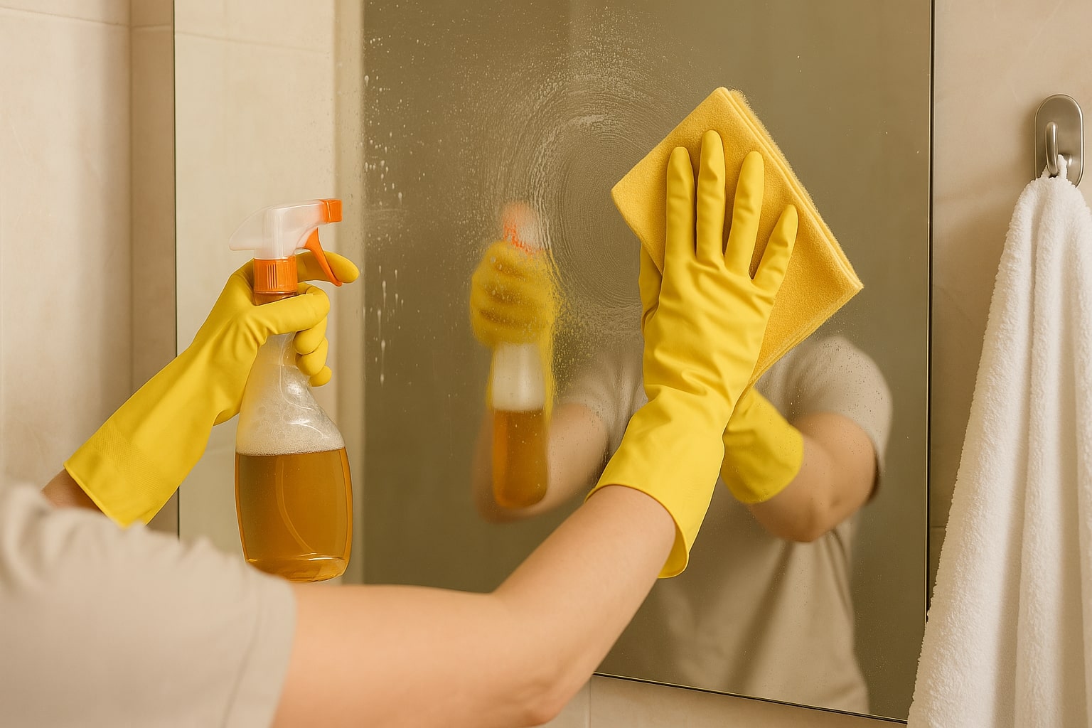 spiegel schoonmaken