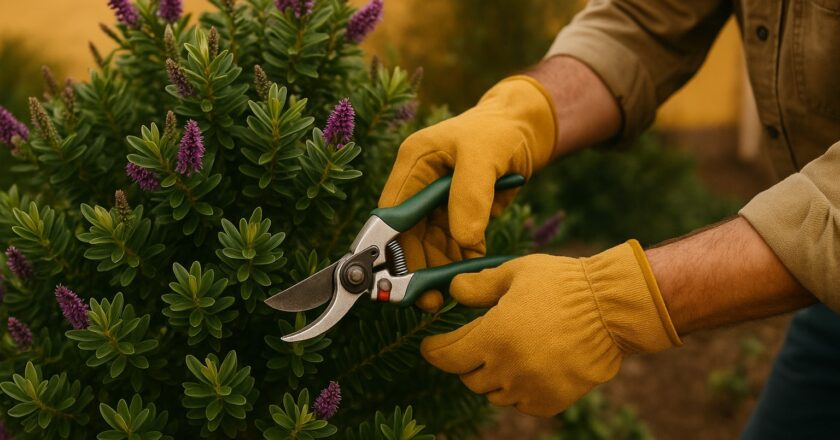 Hebe snoeien: zo houd je deze wintergroene schoonheid sterk en bloeiend