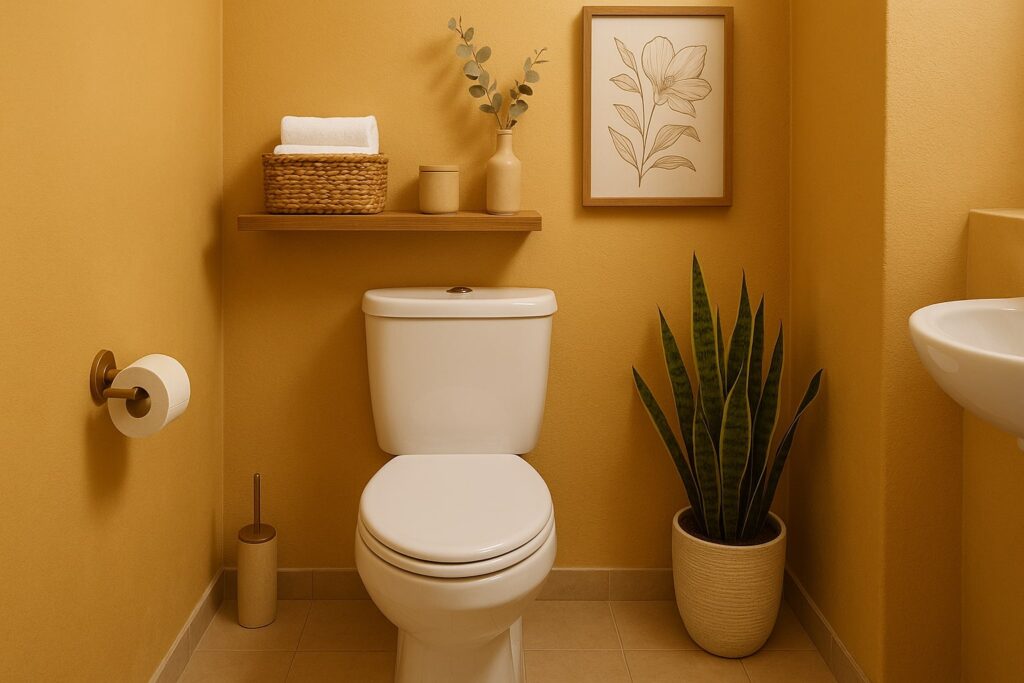 toilet decoratie