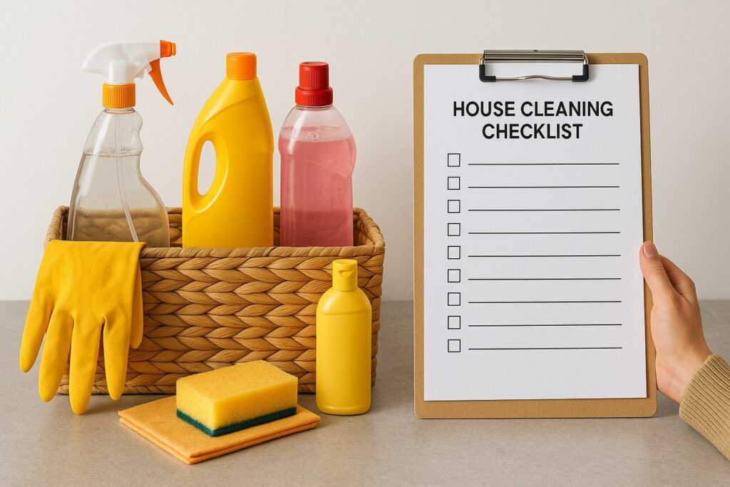 huis schoonmaken checklist