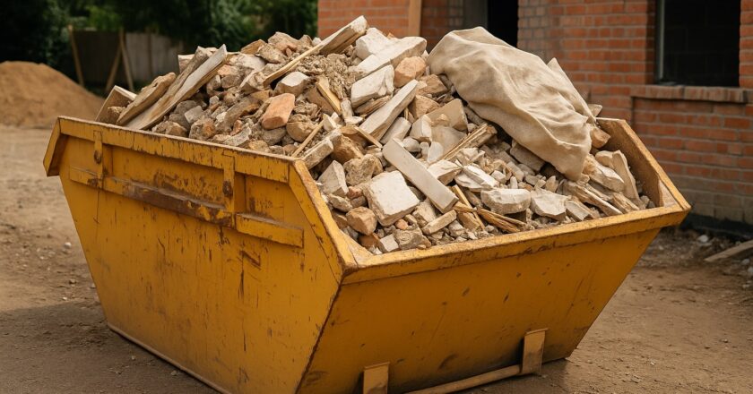Wat maakt een bouwafval container zo handig?