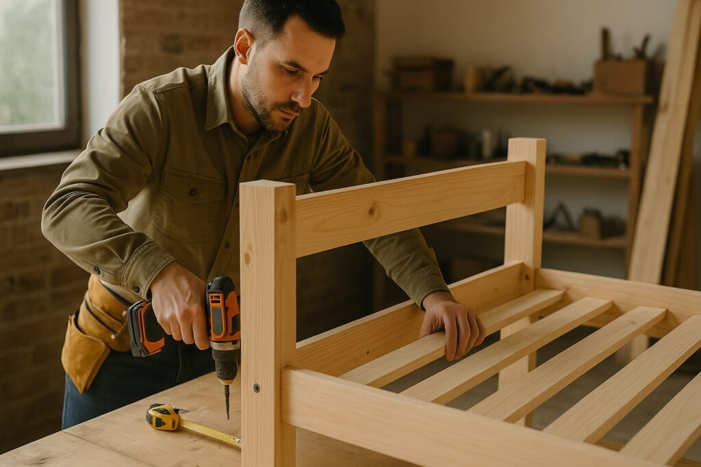 bedframe maken