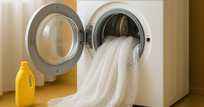 Vitrage wassen: zo blijft jouw lichte gordijn sprankelend fris