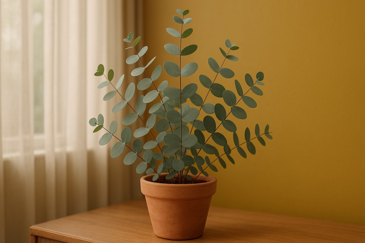 eucalyptus plant binnen