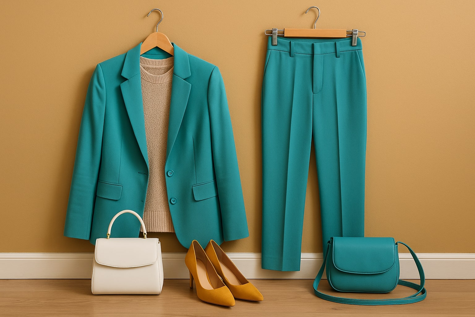 turquoise kleur combineren