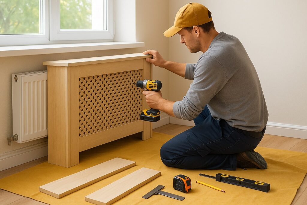 radiator ombouw maken