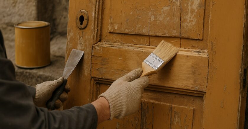 Oude deur opknappen: karakter behouden en kwaliteit herstellen
