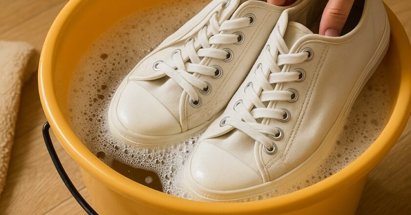 Schoenen wassen in emmer: de slimme manier voor een grondige en veilige reiniging