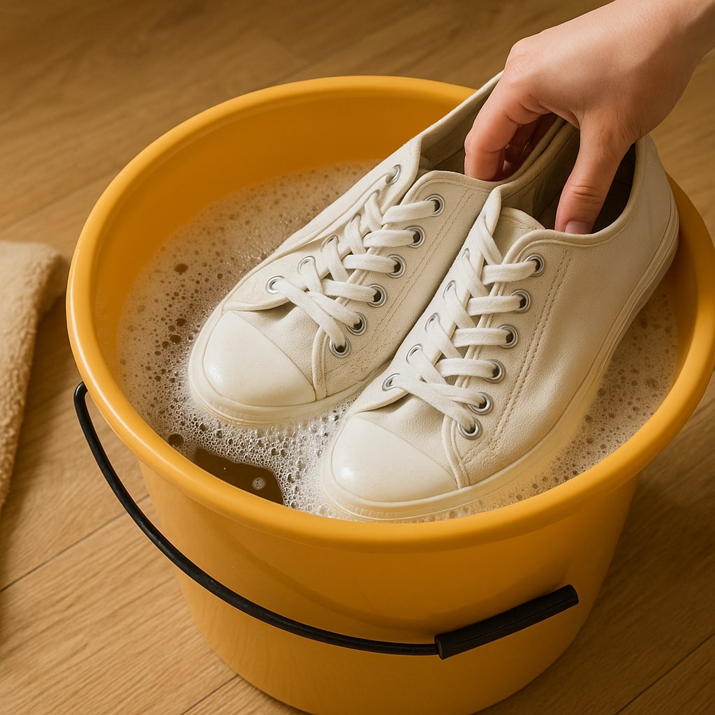schoenen wassen in emmer