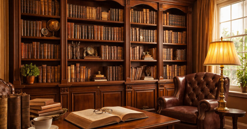Klassieke boekenkast: tijdloze elegantie en praktische opbergruimte voor ieder interieur