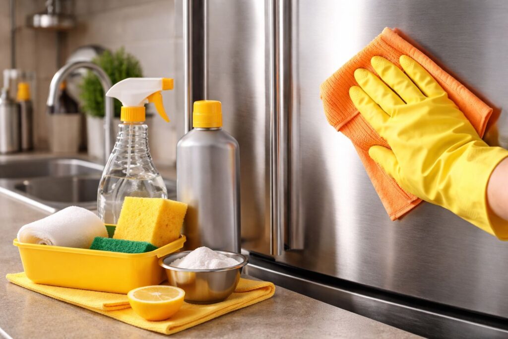 Rvs schoonmaken zonder strepen, doffe plekken of schade