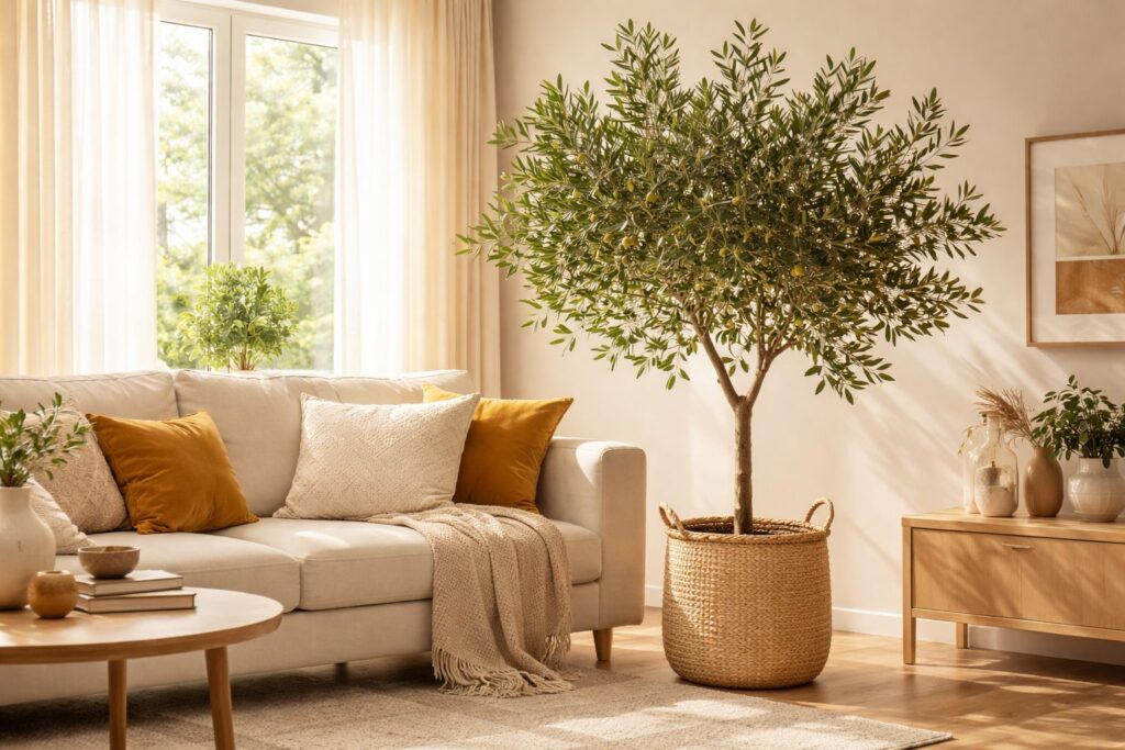 Een olijfboom binnen houden: zo creëer je mediterrane rust in huis