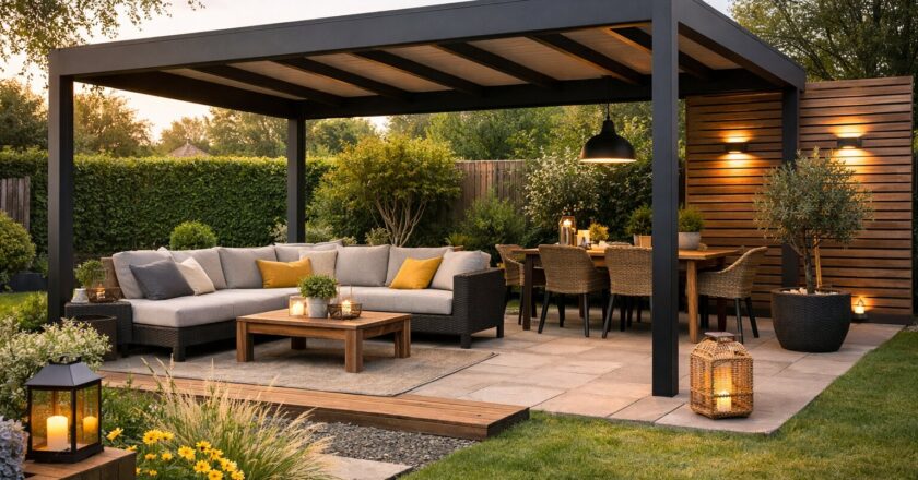 Waarom een overkapping steeds populairder wordt in Nederlandse tuinen