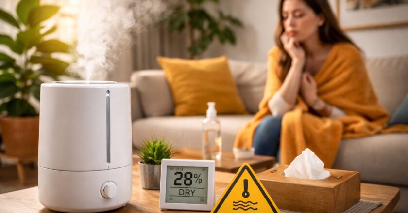 Wat droge lucht in huis met comfort en gezondheid doet