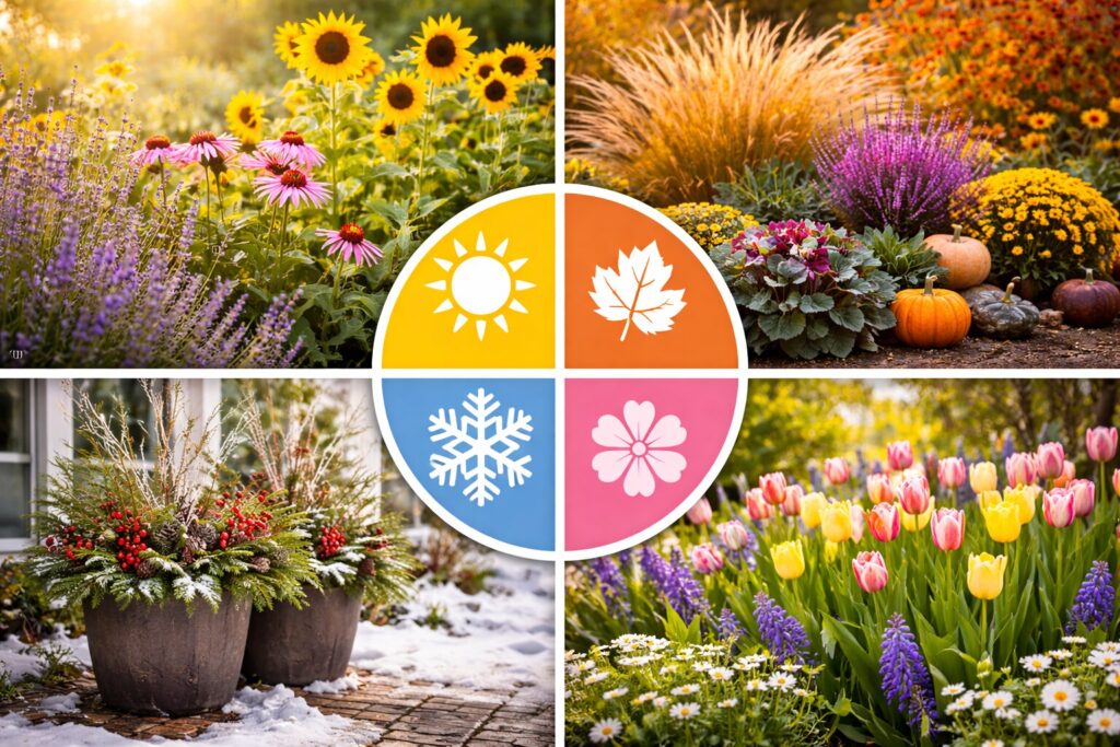 De beste planten per seizoen voor een levendig en harmonieus interieur