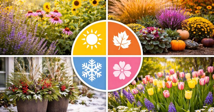 De beste planten per seizoen voor een levendig en harmonieus interieur