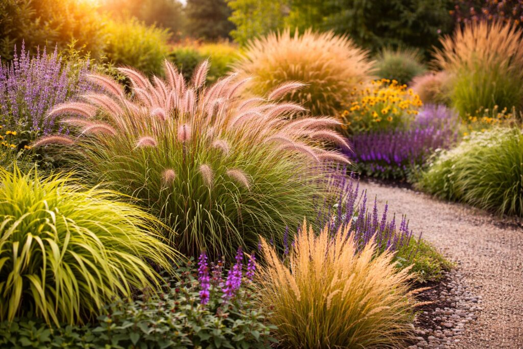 Waarom siergrassen een natuurlijke en rustige uitstraling aan de tuin geven