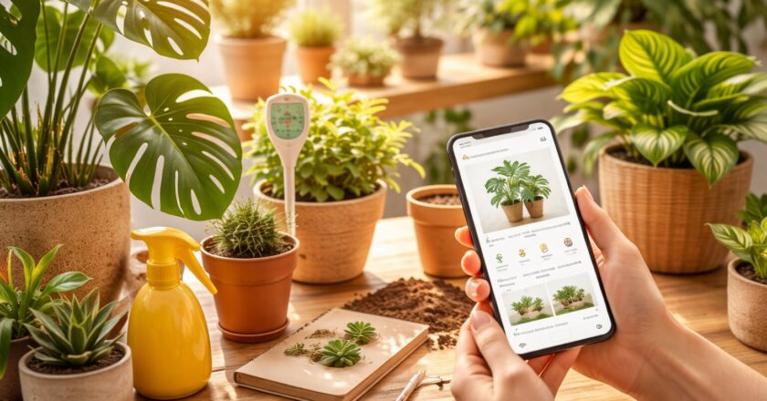 Handige apps die helpen bij het verzorgen van kamerplanten