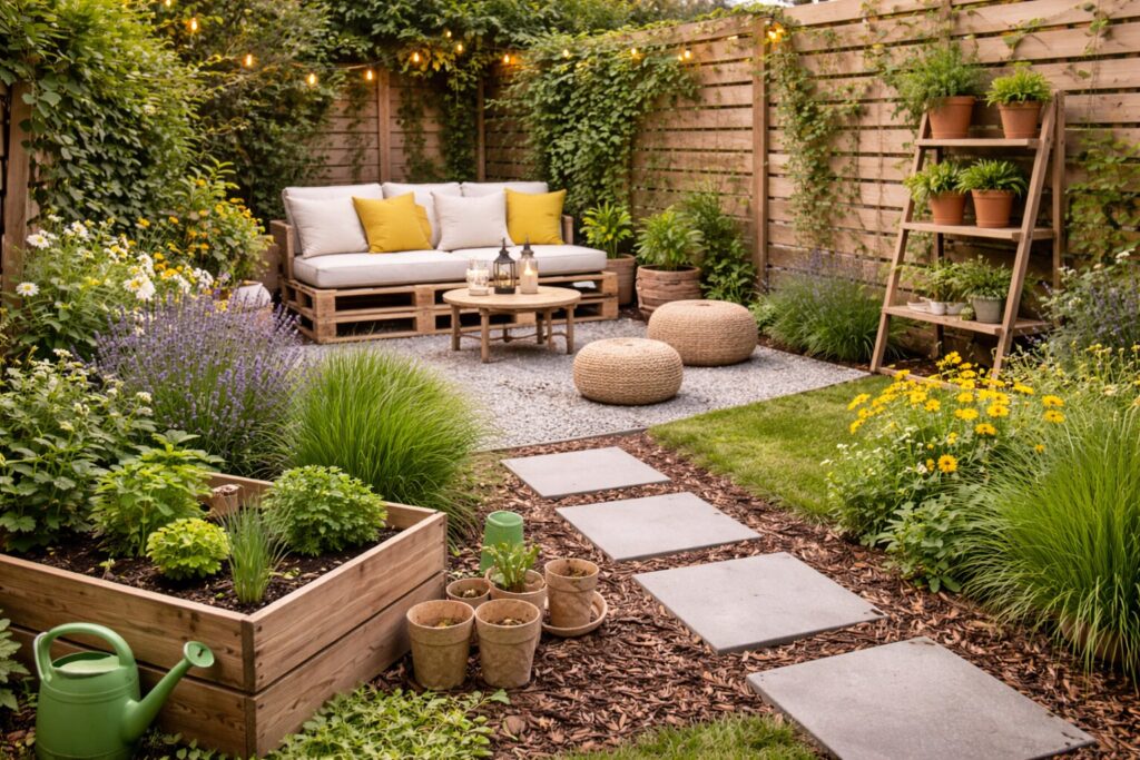 Een goedkoop tuinontwerp maken: slimme keuzes voor een sfeervolle tuin zonder hoge kosten