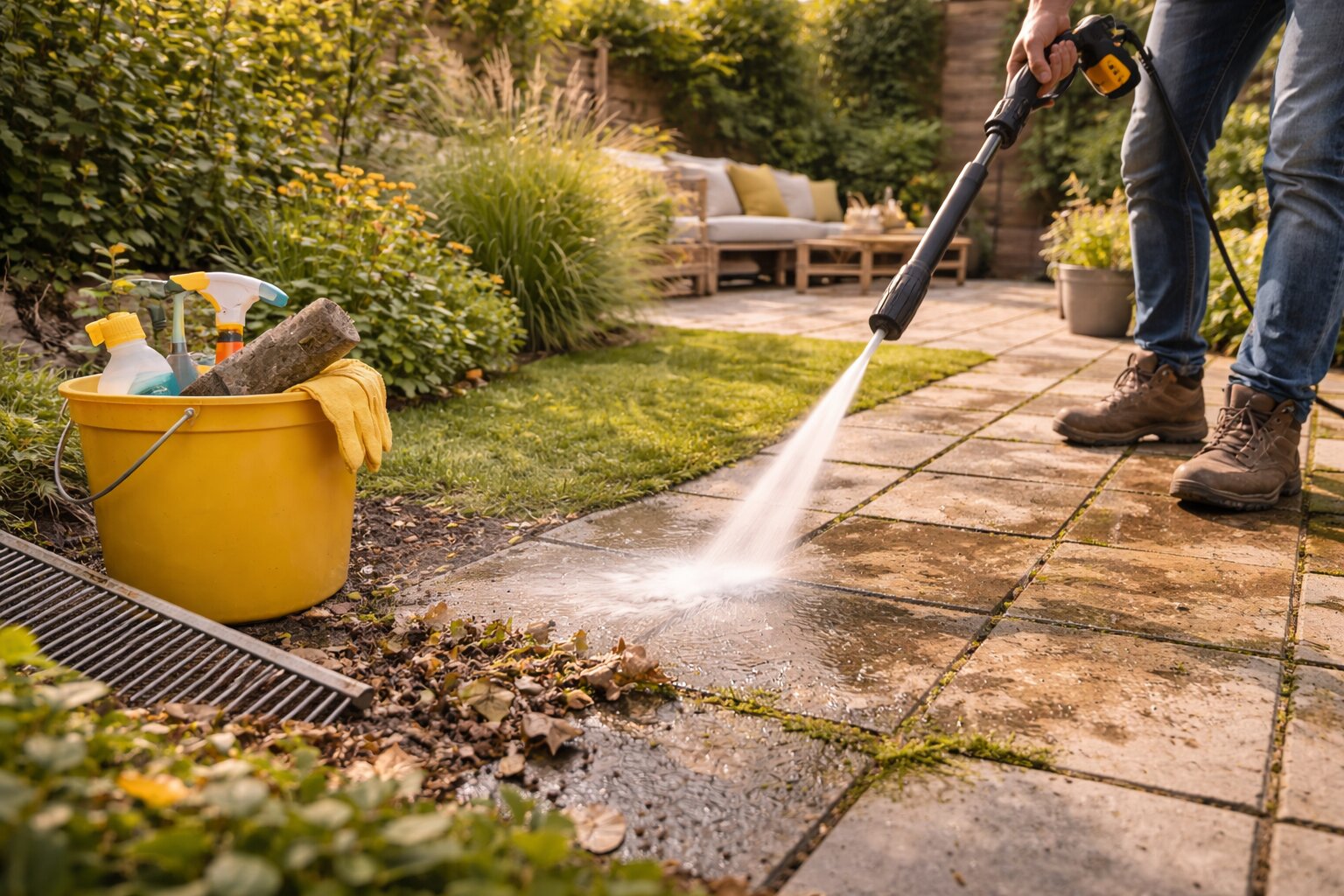 tuin schoonmaken tips